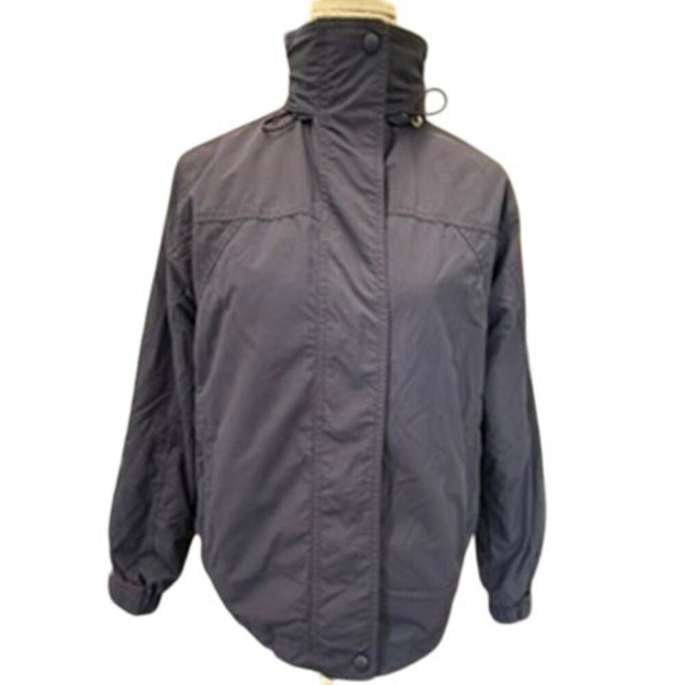 "L.L. BEAN"‎ Women's 2 Layer Polartec Navy & Red Fleece Coat SZ M 3 Season Coat